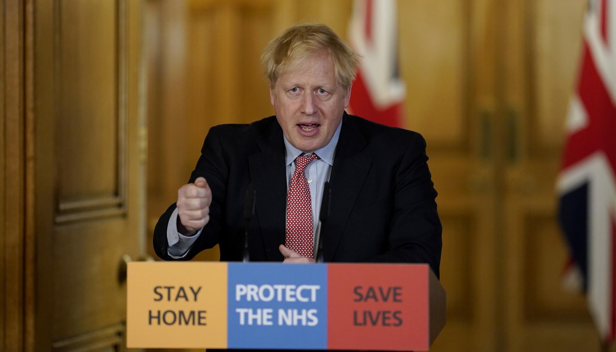 Boris Johnson COVID